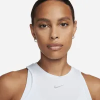 Nike Dri-FIT One Luxe женская Cropped Tank Top синий