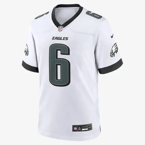 DeVonta Smith Philadelphia Eagles мужские Nike NFL Game Jersey цвет белый