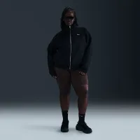 Nike Sportswear Windrunner женская Knit Куртка (большие размеры) цвет черный