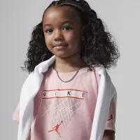 Nike Jordan Mini Me Little детские Bike шорты набор Pink