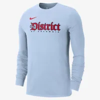 Washington Wizards Essential City Edition мужские Nike NBA Long-Sleeve футболка синий