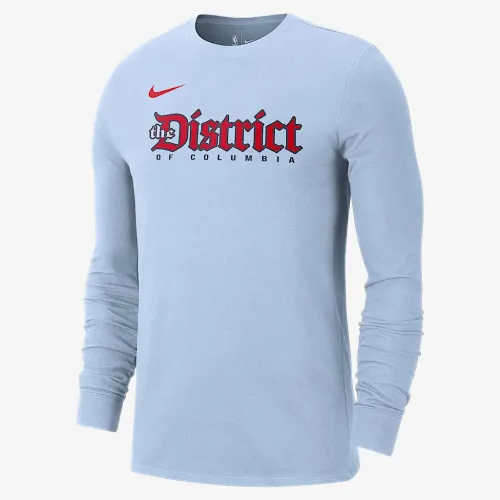 Washington Wizards Essential City Edition чоловічі Nike NBA Long-Sleeve футболка блакитний