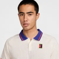 NikeCourt Heritage мужские Tennis Polo цвет коричневый