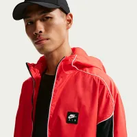 Nike Air мужские Full-Zip Hybrid Utility Куртка цвет красный