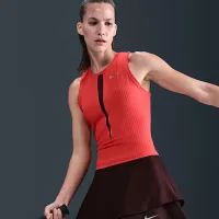 NikeCourt Slam женская Dri-FIT С высокой Талией Tennis юбка цвет красный