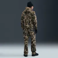 Nike Tech мужские Open-Hem Fleece Camo Pants цвет коричневый