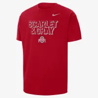 Ohio State Men's Nike College Max90 Crew-Neck T-Shirt