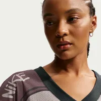 Nike Sportswear женская оверсайз Cropped Jersey цвет фиолетовый