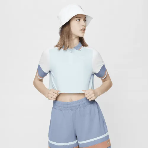 Nike Sportswear Girls' Crop Top синий