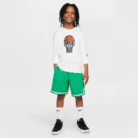 Nike Dri-FIT DNA Big детские (для мальчиков) баскетбольные шорты цвет зеленый