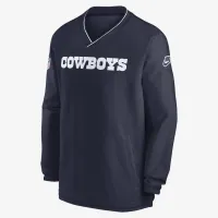 Dallas Cowboys Sideline мужские Nike NFL Long-Sleeve Ветровка синий