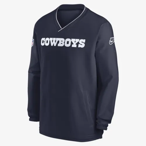 Dallas Cowboys Sideline чоловічі Nike NFL Long-Sleeve Вітровка блакитний