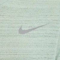 Nike Dri-FIT Miler Big детские (для мальчиков) тренировочные Top цвет зеленый