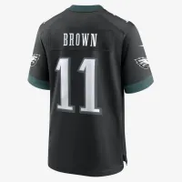 A.J. цвет коричневый Philadelphia Eagles мужские Nike NFL Game Jersey цвет черный