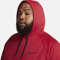 Nike Therma чоловічі Therma-FIT Hooded Fitness Pullover колір червоний