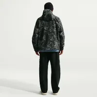 Nike Tech мужские Woven Full-Zip Windrunner Куртка цвет черный