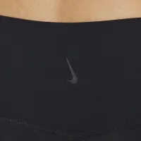 Nike Yoga Luxe жіноча З високою талією 7/8 Infinalon лосіни колір чорний