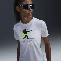 Nike женская Dri-FIT Softball футболка цвет белый