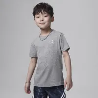 Nike Jordan Little детские Jumpman Air Embroideцвет красный футболка цвет серый