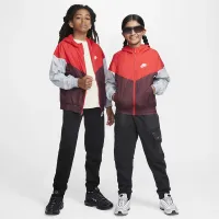 Nike Sportswear Windrunner Big детские Hooded Repel Куртка цвет красный
