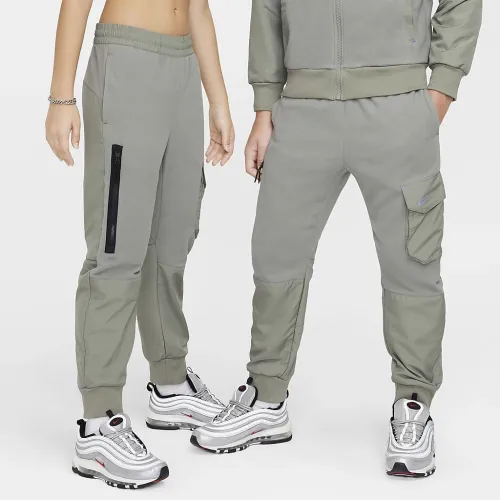 Nike Sportswear City Utility EasyOn Big дитячі Therma-FIT Winterized Pants колір сірий