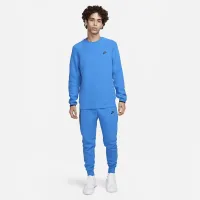 Nike Sportswear Tech Fleece чоловічі Crew блакитний