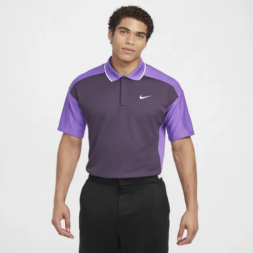 Nike для гольфу Club чоловічі Dri-FIT для гольфу Polo колір фіолетовий