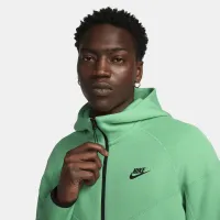 Nike Sportswear Tech Fleece Windrunner мужские Full-Zip Толстовка с капюшоном цвет зеленый
