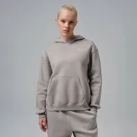 Nike Jordan Brooklyn Fleece женская Pullover Толстовка с капюшоном цвет серый
