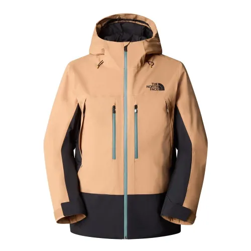 Куртка The North Face Mount Bre 0A4QX4KOM1 - бежево-чорна