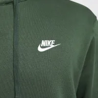 Nike Sportswear Club Fleece Pullover Толстовка с капюшоном цвет зеленый