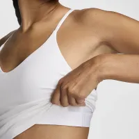 Nike Indy жіноча Light-Support Padded Sports Bra Tank колір білий