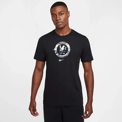 Chelsea FC мужские Nike Soccer футболка цвет черный