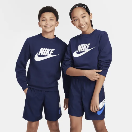 Nike Sportswear Club Fleece Big детские свитшот синий