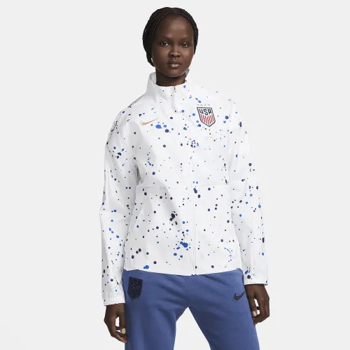 U.S. жіноча Nike Dri-FIT Anthem Soccer Куртка колір білий