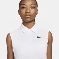Nike Tour женская Dri-FIT ADV Sleeveless для гольфа Polo цвет белый