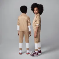 Nike Jordan Little дитячі Dri-FIT Colorblocked Tricot Taping комплект колір коричневий
