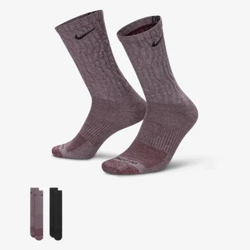 Nike Everyday Plus Cushioned Crew шкарпетки (2 пар) різнокольорові