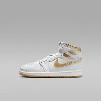 Nike Jordan 1 Retro High OG Little детские Кроссовки цвет белый