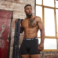 Nike Dri-FIT Ultra Comfort мужские трусы (3 пары) цвет серый
