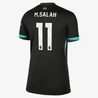 Mohamed Salah Liverpool 2024/25 Stadium Away женская Nike Dri-FIT Soccer Jersey цвет зеленый