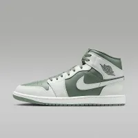 Nike Air Jordan 1 Mid мужские Кроссовки цвет белый