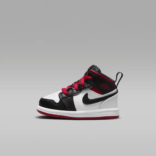 Nike Jordan 1 Mid Baby/Toddler Кроссовки цвет белый