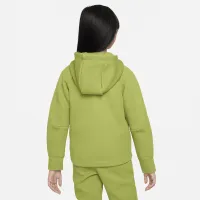 Nike Sportswear Tech Fleece Big дитячі (Girls') Full-Zip Толстовка з капюшоном колір зелений