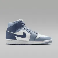 Nike Air Jordan 1 Mid женская Кроссовки цвет белый