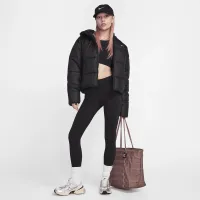 Nike Sportswear Classic Puffer жіноча Therma-FIT Loose Hooded Куртка колір чорний