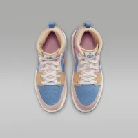 Nike Jordan 1 Mid Sneaker School Little детские Кроссовки синий