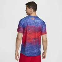 USA Miler чоловічі Nike Dri-FIT Short-Sleeve Running Top колір червоний