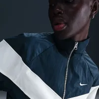 Nike Windrunner женская Loose UV Woven Full-Zip Куртка синий