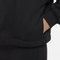 Nike Air Girls' French Terry Full-Zip Толстовка с капюшоном цвет черный